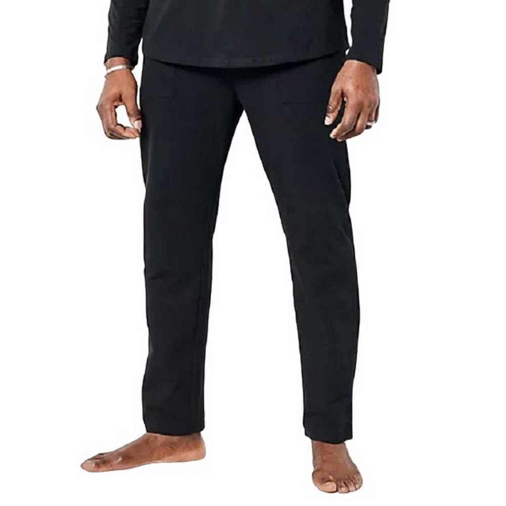 Men with Control Knit Pull On Straight Leg Pants MEDIUM (313)